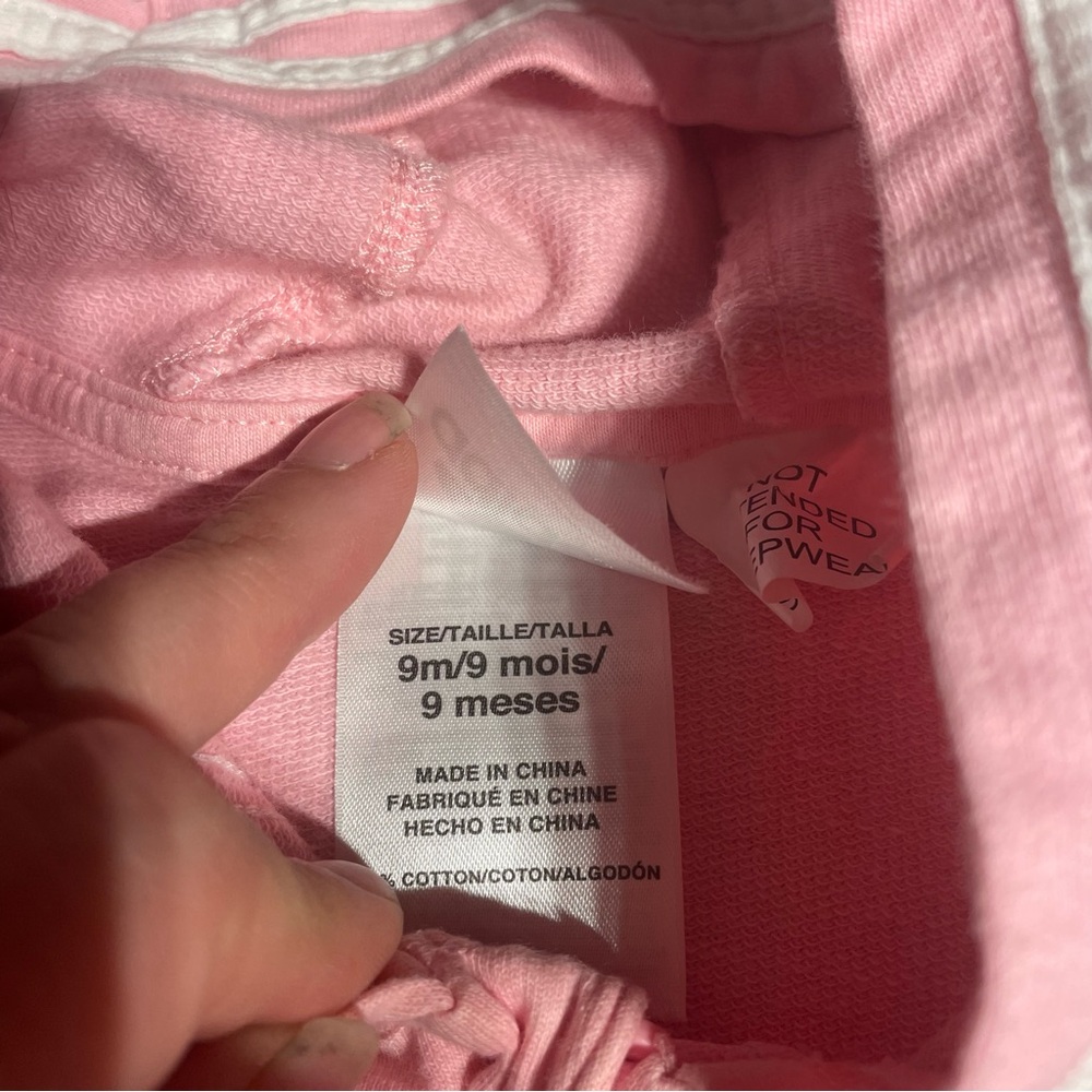 Adidas Light Pink Kids Footie One Piece - Picture 4 of 5
